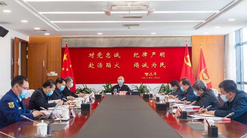 同性美女16p黄明在应急管理部党委会上强调 着力加强党委班子自...